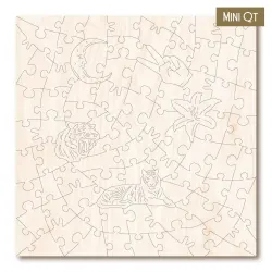 Neon Stripes MINI QT Big Cats