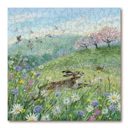 Hare In The Meadow Forest Animal