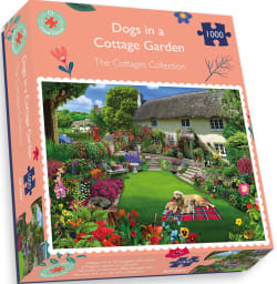 Dogs in a Cottage Garden - Scratch and Dent Dogs