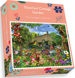 Thatched Cottage Garden Flower & Garden