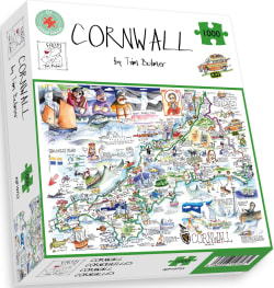 Map of Cornwall - Scratch and Dent Maps & Geography