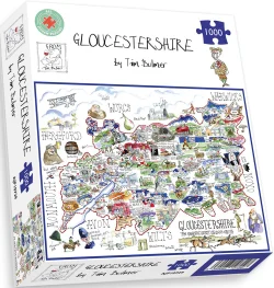 Map of Gloucestershirer Maps & Geography