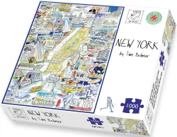 Map of New York City New York