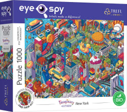 EyeSpy - Imaginary Cities: New York, USA Cartoon