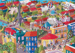 EyeSpy - Sneaky Peakers:Paris, France Cartoon