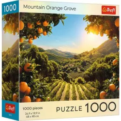 Sunsets Mountain Orange Grove Landscape