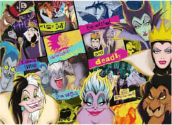 Disney Villains 500+5 Woodcraft Puzzle Disney Villain