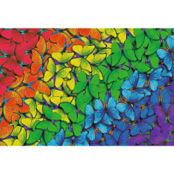 Rainbow Butterflies 500 +1 Wooden Puzzle Butterflies and Insects