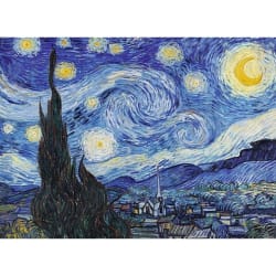 The Starry Night - Vincent van Gogh Fine Art