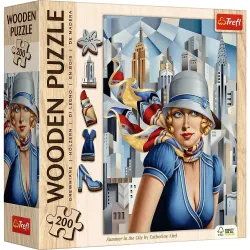 Summer in the City - Catherine Abel Wooden Puzzle 200 Piece