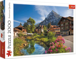 Alps In The Summer Mountain