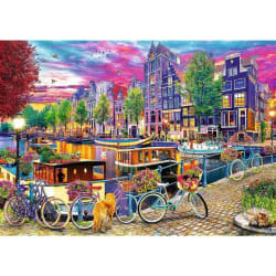 Trefl Premium Plus European capitals 2x 500 pc Puzzles Travel