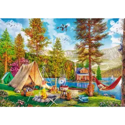 Premium Plus Summertime relax 2x 500 pc Puzzles Landscape