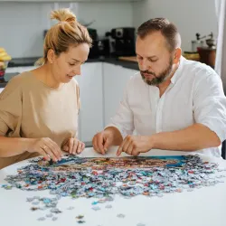 Premium Plus Summertime relax 2x 500 pc Puzzles Landscape