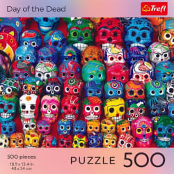 Trefl Red (2) 500 Piece Puzzles - American Tour Collage