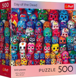 Trefl Red (2) 500 Piece Puzzles - American Tour Collage