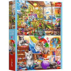 Trefl The Art of Painting 2x500 Piece Puzzle Quilting & Crafts