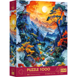 Trefl Red 40th Anniversary Valley 1000 Piece Paper Art Puzzle Landscape