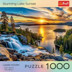 Trefl Red Lake Tahoe Sunset Landscape
