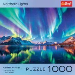 Trefl Red Northern Lights Landscape