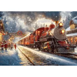 Trefl Red Holiday Train Train