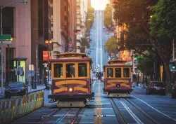 Red Cable Cars  Travel