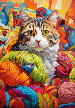 Feline Whimsy Cats