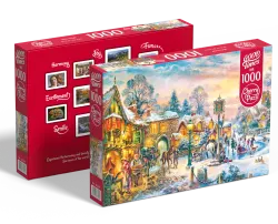 Winter Twilight Nostalgic & Retro