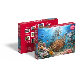 Sunken Treasure Boat