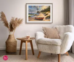 Baltic Sea Coastline Lighthouse