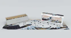 Great Wave of Kanagawa Panoramic Fine Art
