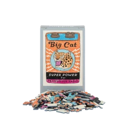 Big Cat Power - 99 Piece Mini Puzzle Cats