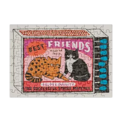 Matches - 99 Piece Mini Puzzle Cats