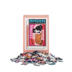 Matches - 99 Piece Mini Puzzle Cats