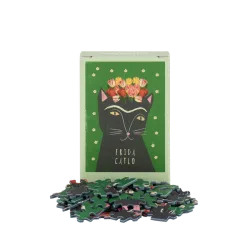 Frida Catlo - 99 Piece Mini Puzzle Cats