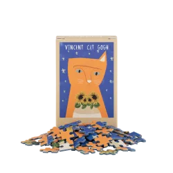 Vincent Cat Gogh - 99 Mini Puzzle Famous People