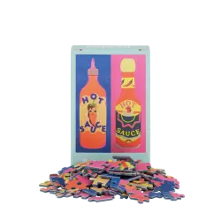 Hot Sauce - 99 Piece Mini Puzzle Food and Drink