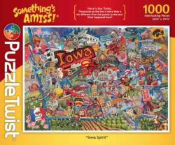 Iowa Spirit - Something's Amiss! Landmarks & Monuments Jigsaw Puzzle