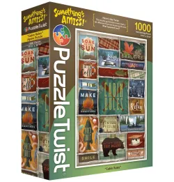 Cabin Rules - Something's Amiss! Collage