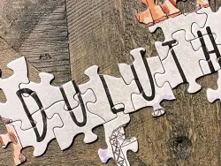 Duluth Alphabet - Something's Amiss! Maps & Geography