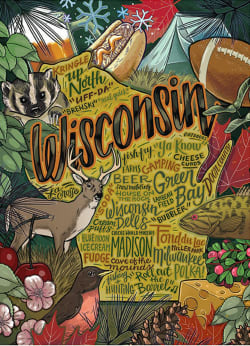 Badger State - Something's Amiss! Maps & Geography