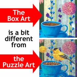 Garden Tea Party - Something's Amiss! - Scratch and Dent Birds