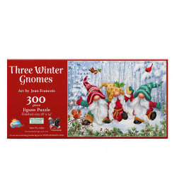 Three Winter Gnomes Christmas