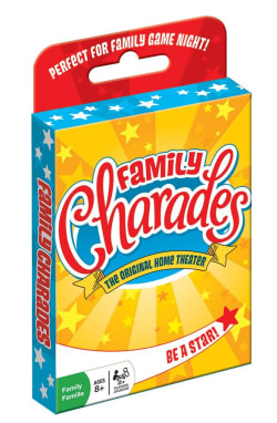 Family Charades Card Game Father's Day