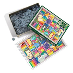 Rainbow Cat Quilt Cats