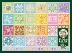 Star Quilt Seasons Pattern & Geometric