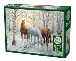 Winter Trio Horse