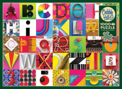 Found Alphabet Collage
