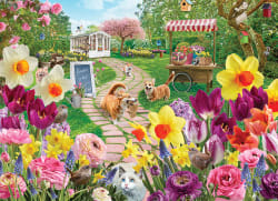 Springtime Frolic Dogs