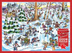 DoodleTown: Hockey Town Winter